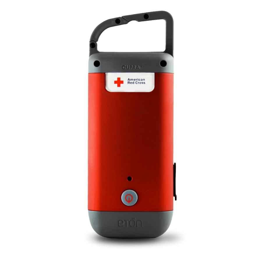 American Red Cross Clipray | Mini Keychain, Clip-On Flashlight and USB Phone Charger