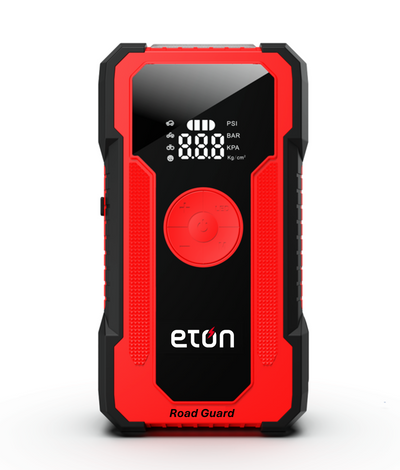 ROADGUARD | Portable Compact Multi-Function Jump Starter with Air Compressor, LED Flashlight and Power Bank
