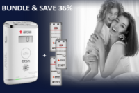 BUNDLE & SAVE 36% | American Red Cross Blackout Buddy Carbon Monoxide + 3 American Red Cross Blackout Buddy H20