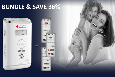 American Red Cross Blackout Buddy Carbon Monoxide + 3 American Red Cross Blackout Buddy H20