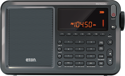 Elite Executive Radio | Shortwave AM/FM, VHF Radio | Outdoor Ready & Portable