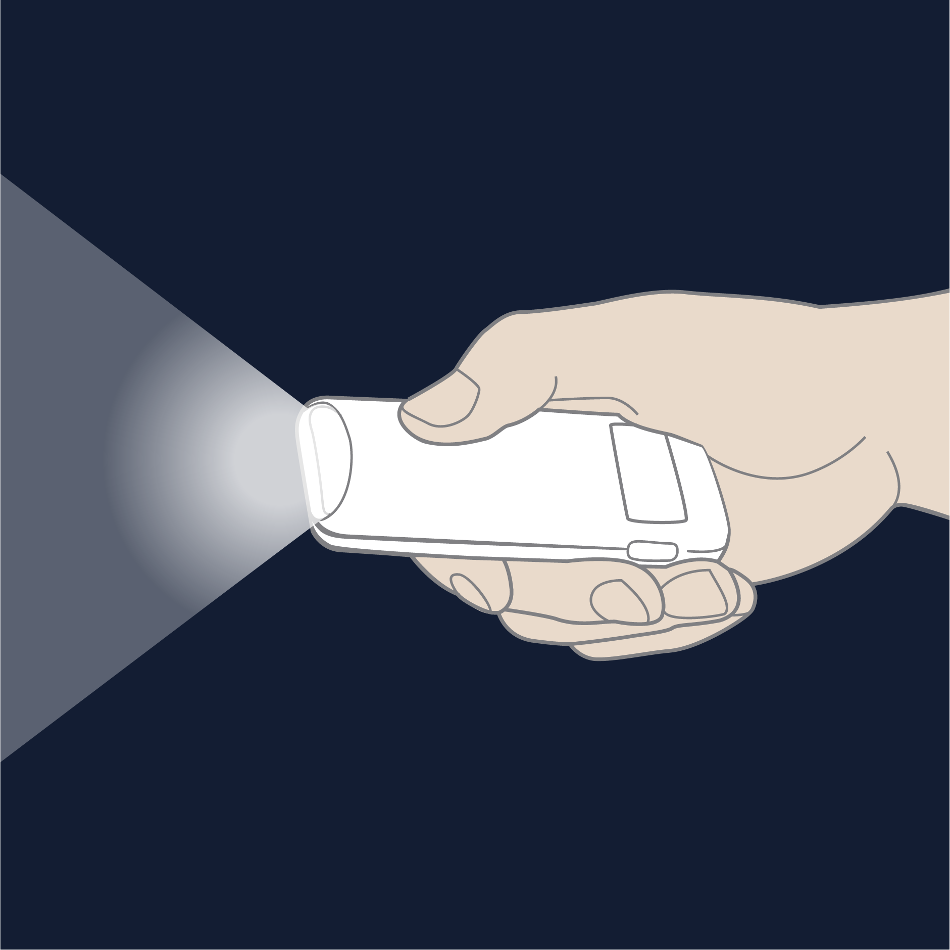 American Red Cross Blackout Buddy Color | Power Failure LED Light & Light Sensor