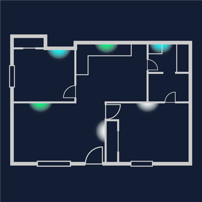 American Red Cross Blackout Buddy Color | Power Failure LED Light & Light Sensor