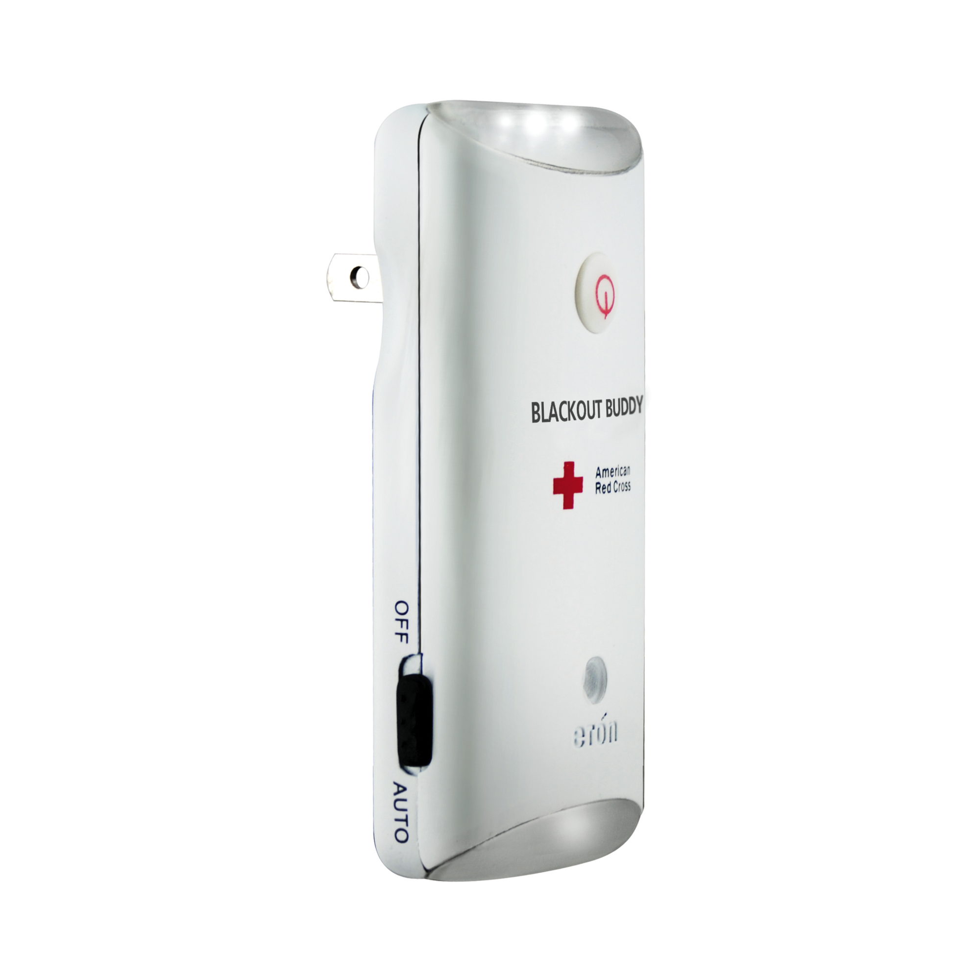 American Red Cross Blackout Buddy Swivel | Emergency LED Flashlight & Nightlight | Rechargeable & Plugin Ready