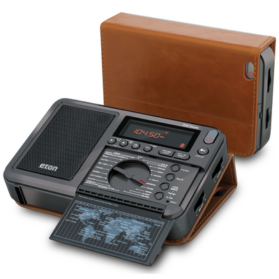 Elite Traveller - Portable, International AM/FM Radio Alarm Clock