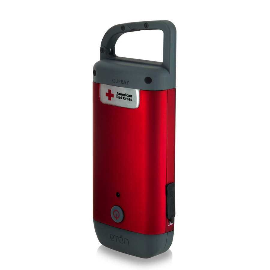 American Red Cross Clipray Clip-on Flashlight and Charger