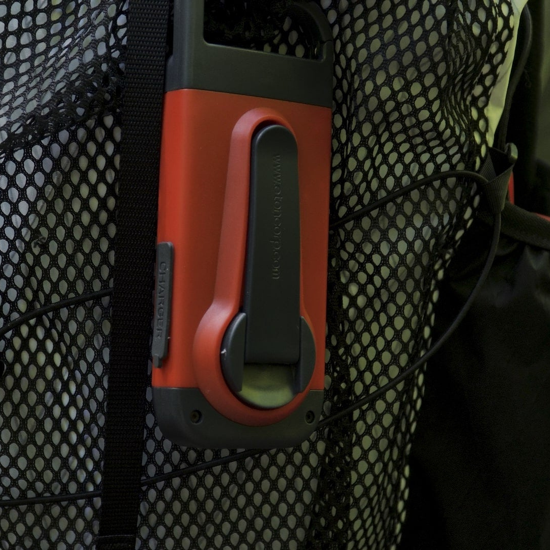 American Red Cross Clipray | Mini Keychain, Clip-On Flashlight and USB Phone Charger