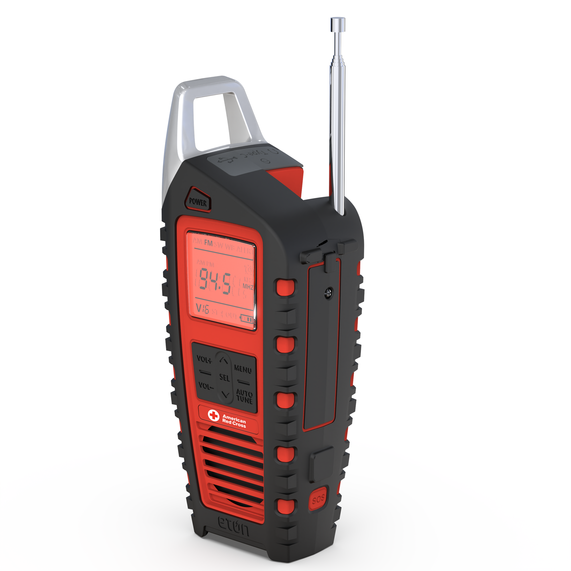 Officially Licensed American Red Cross Journey | Compact All Band Emergency Radio
