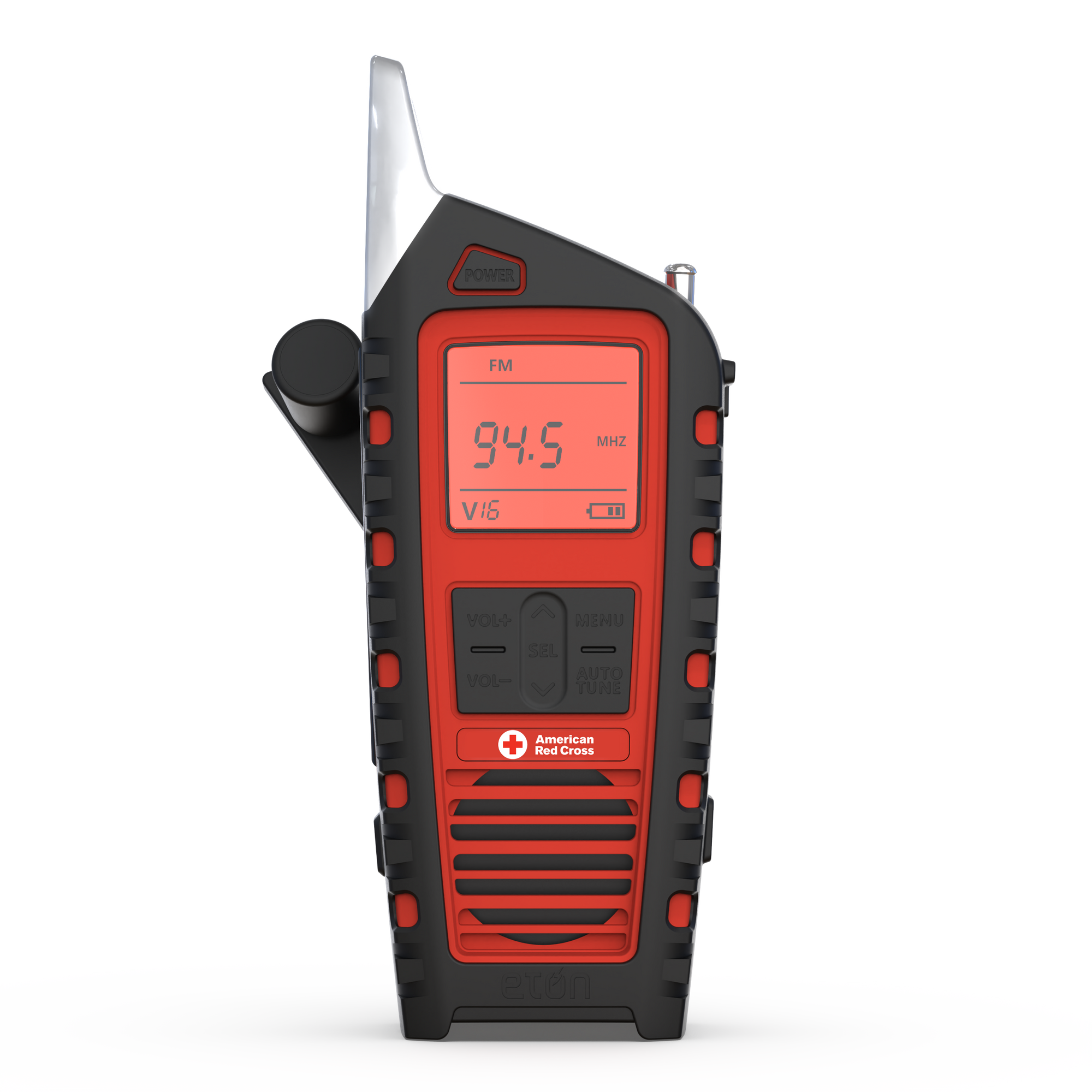 Officially Licensed American Red Cross Journey | Compact All Band Emergency Radio