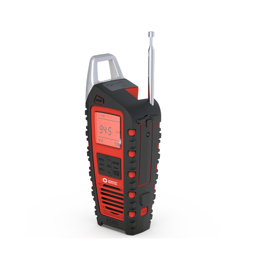 Officially Licensed American Red Cross Journey | Compact All Band Emergency Radio