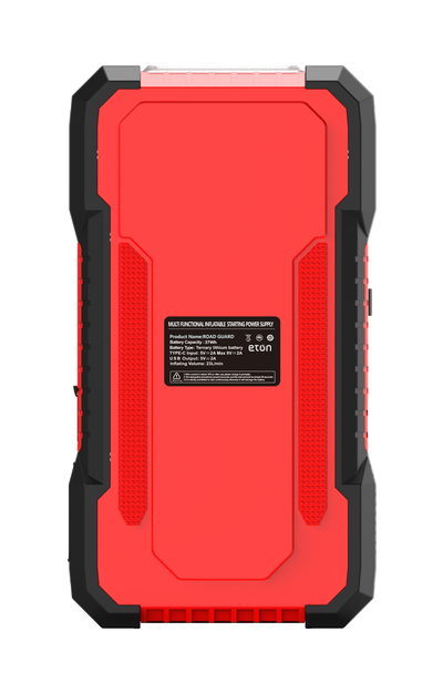 ROADGUARD | Portable Compact Multi-Function Jump Starter with Air Compressor, LED Flashlight and Power Bank