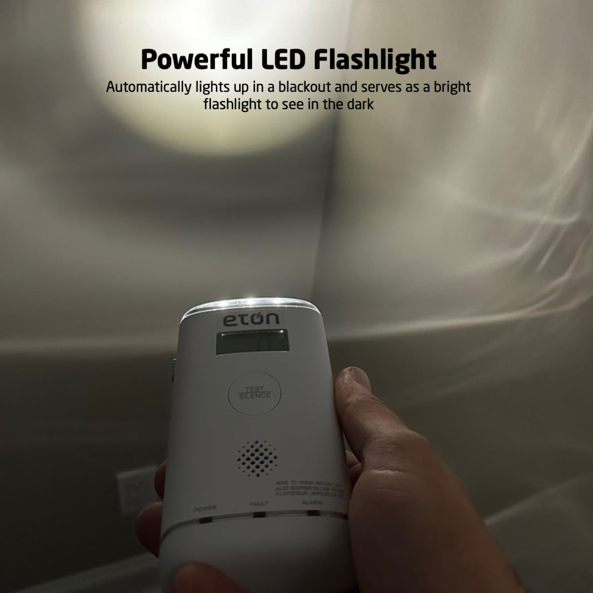 (BBCO) Blackout Buddy Carbon Monoxide Detector & Alarm | Plugin or Battery Powered