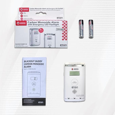 American Red Cross Blackout Buddy (BBCO) | Carbon Monoxide Detector & Alarm | Plugin or Battery Powered