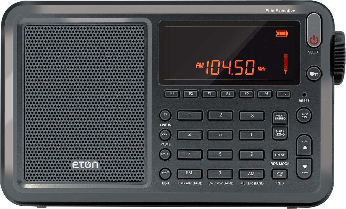 Technical Pro AM FM Radio Portable Speaker, Battery-Powered Handheld Radio  w/ Speaker Manual Tuner, Headphone Jack for