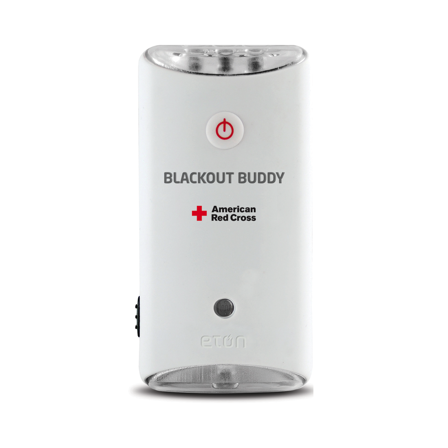 American Red Cross Blackout Buddy Swivel | Emergency LED Flashlight & Nightlight | Rechargeable & Plugin Ready