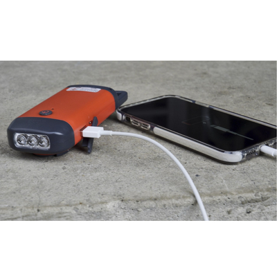 American Red Cross Clipray Clip-on Flashlight and Charger